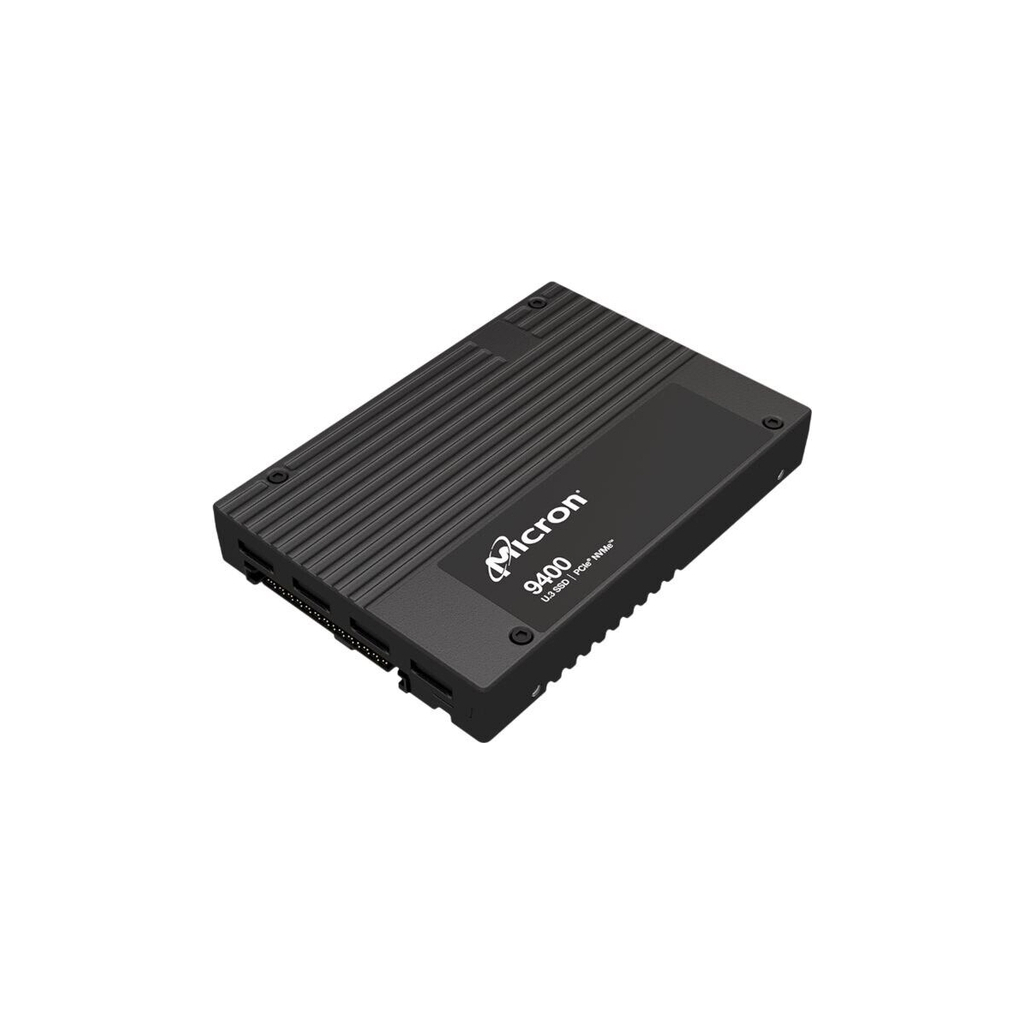 Накопичувач SSD U.3 2.5" 12.8TB 9400 MAX 15mm Micron (MTFDKCC12T8TGJ-1BC1ZABYYR) - зображення 1