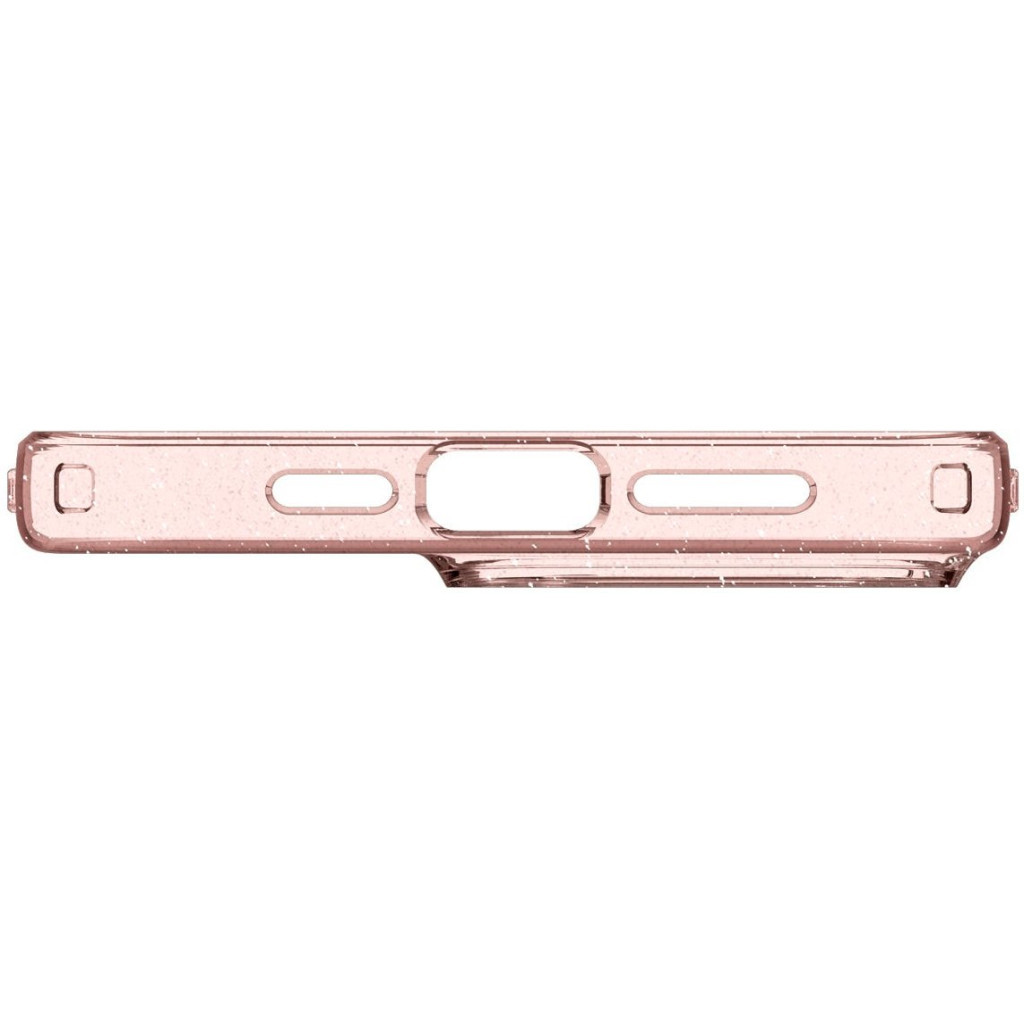 Чохол до мобільного телефона Spigen Apple iPhone 15 Pro Liquid Crystal Glitter Rose Quartz (ACS06702) - изображение 8
