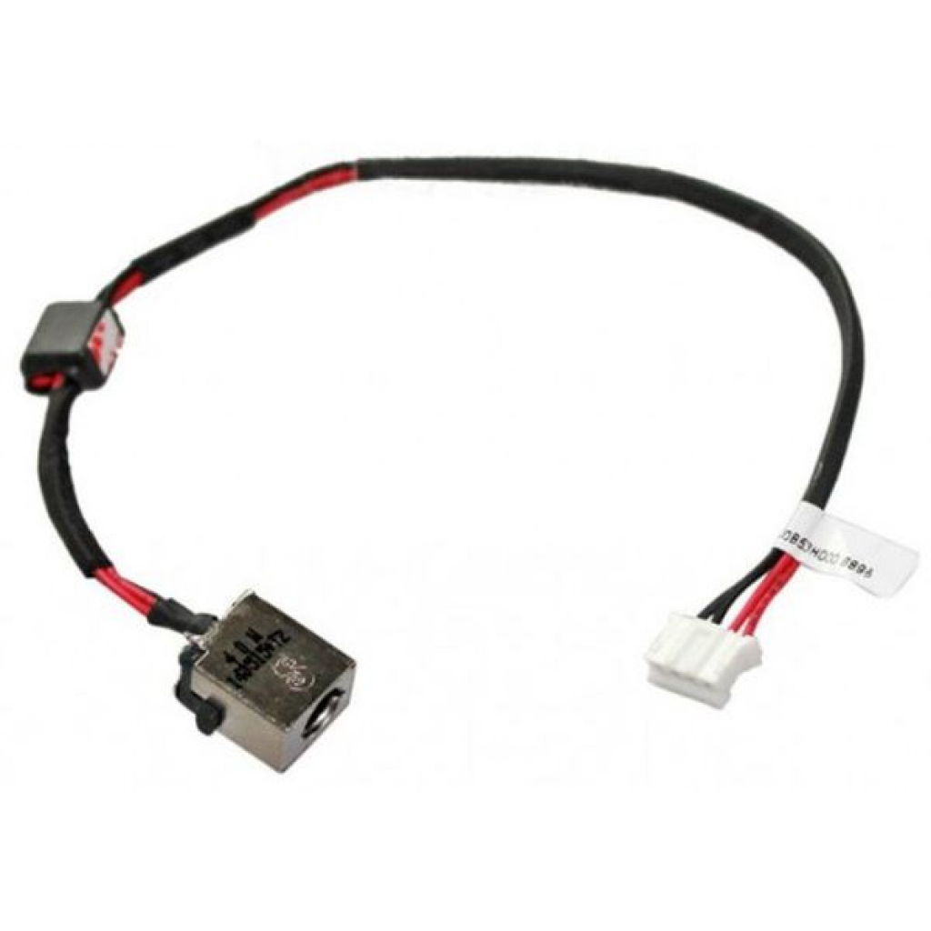 Роз'єм живлення ноутбука з кабелем Acer PJ901 (5.5mm x 1.7mm), 4-pin, 20 см (A49104) - изображение 1
