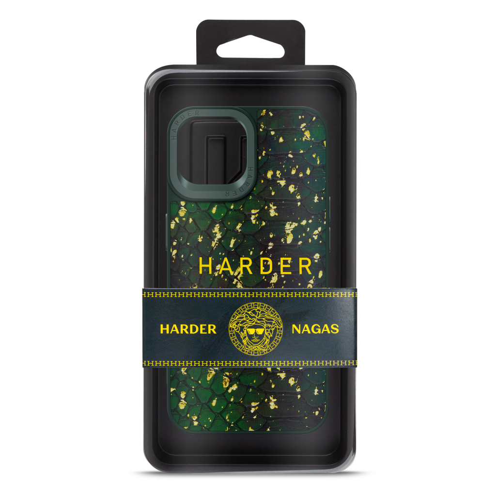 Чохол до мобільного телефона Harder Nagas Apple iPhone 14 Green (ARM76748) - зображення 3