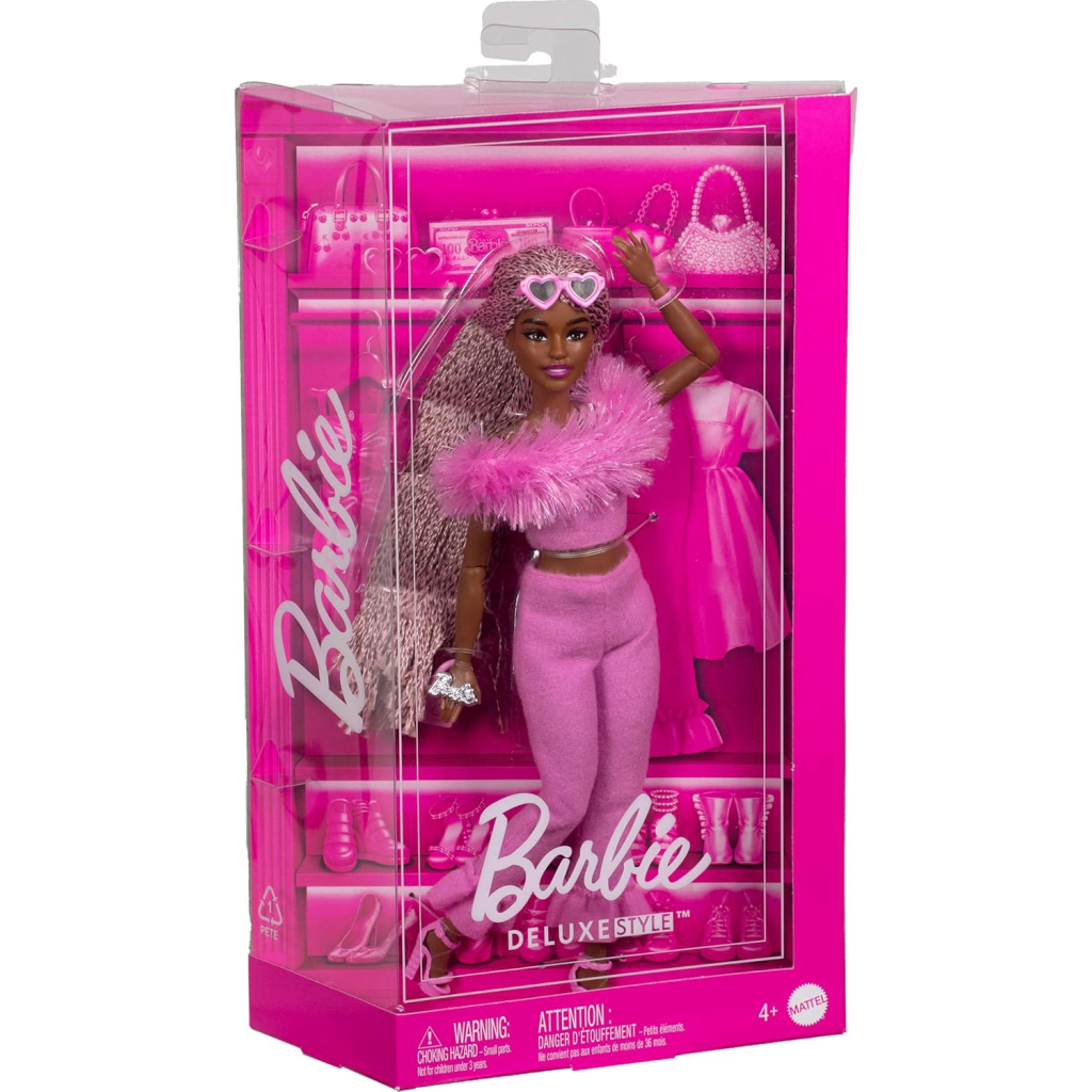 Лялька Barbie Barbiecore модниця у костюмі з пір'ям (HYV28) - зображення 5