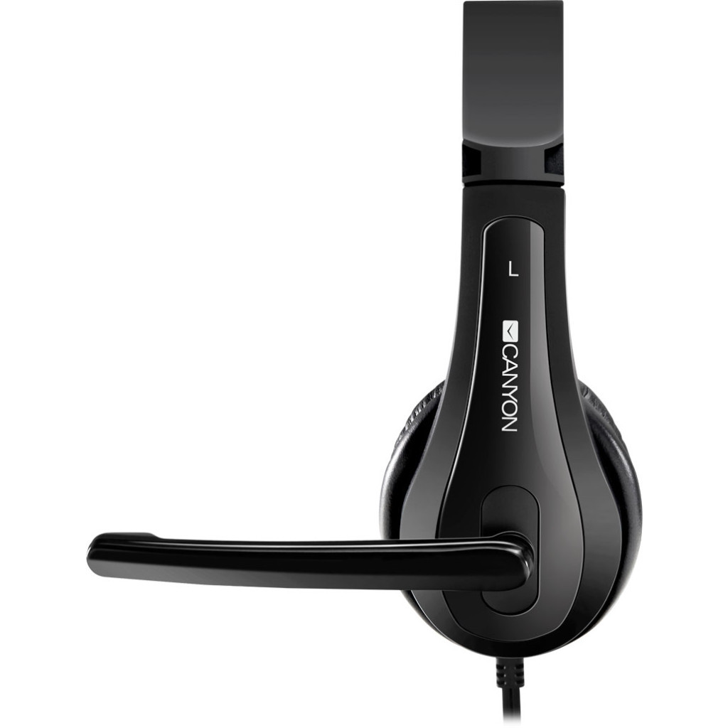 Навушники Canyon HSC-1 Black (CNS-CHSC1B) - зображення 2