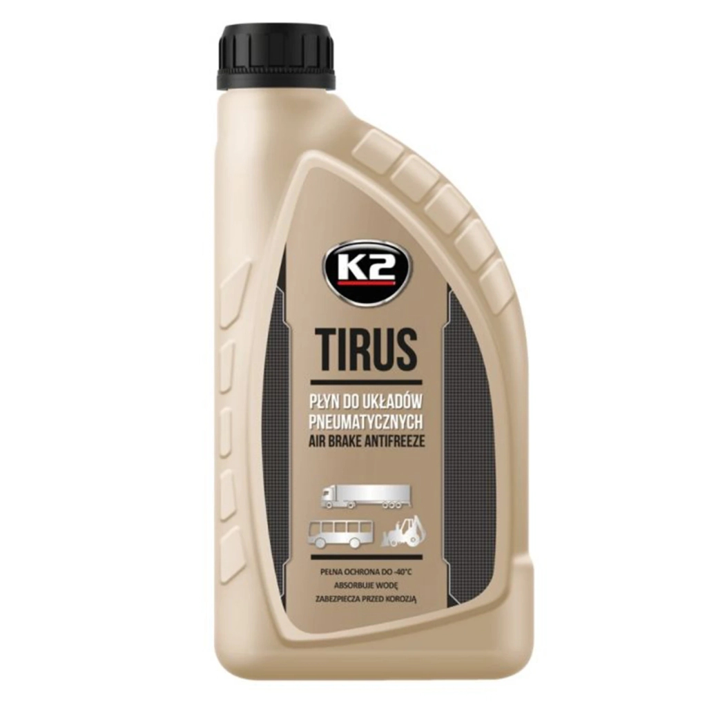 Гальмівна рідина K2 Turbo Tirus -40 °C зимова 1 л (T360) - зображення 1