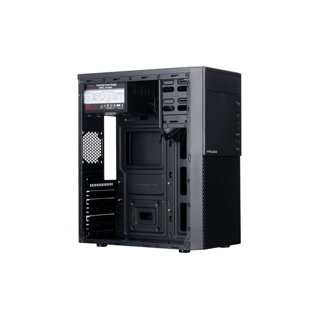 Корпус Prologix E111 450W Black - зображення 3