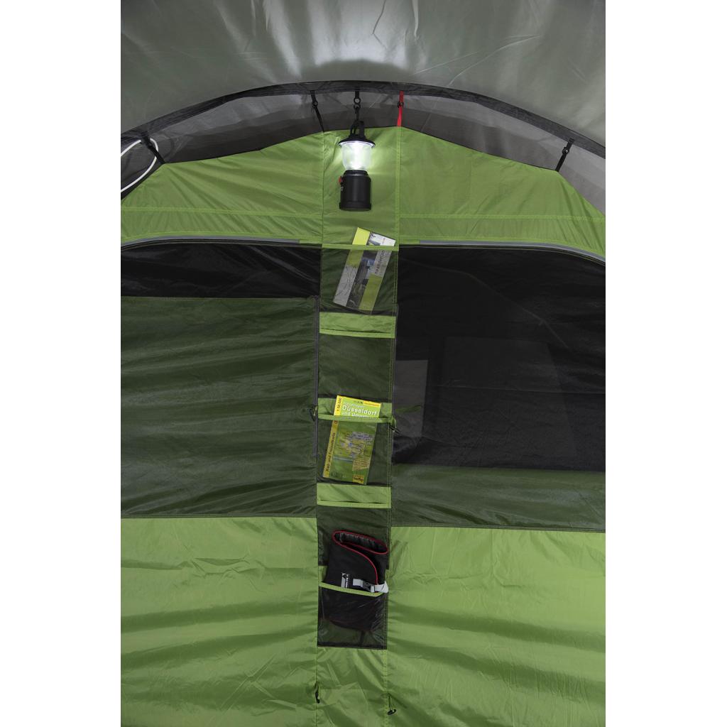 Намет High Peak Garda 5.0 Light Grey/Dark Grey/Green (928662) - зображення 8