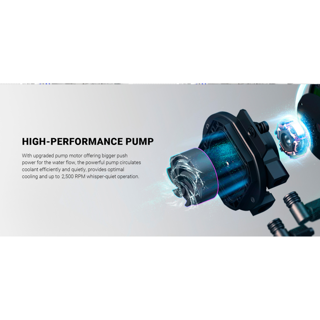 Система рідинного охолодження ID-Cooling ZOOMFLOW 240 XT V2 WHITE - зображення 12