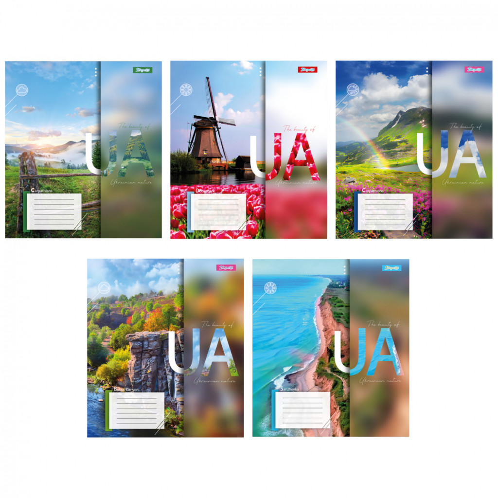 Зошит 1 вересня 1В The beauty of UA 48 аркушів клітинка (767100) - зображення 1
