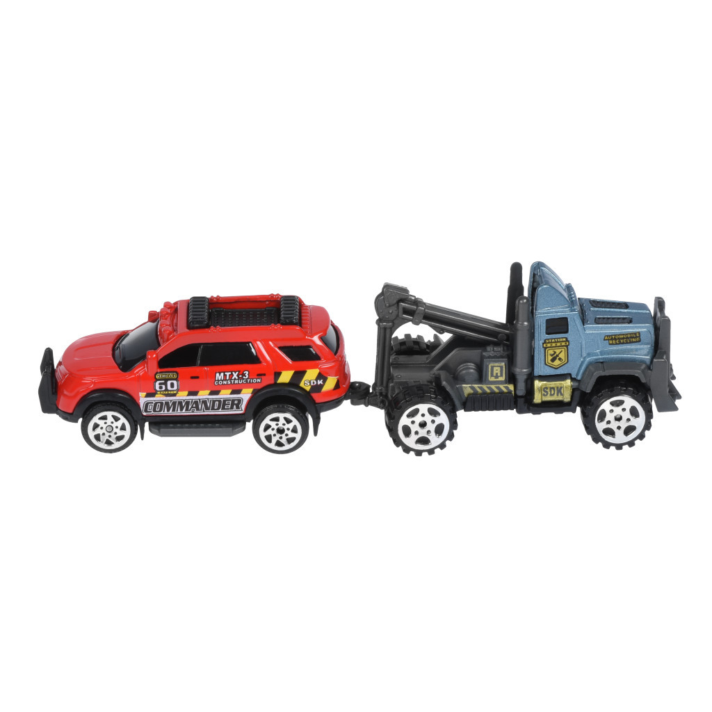 Спецтехніка Same Toy Diecast Грузовик с джипами (80956-6Ut) - зображення 5