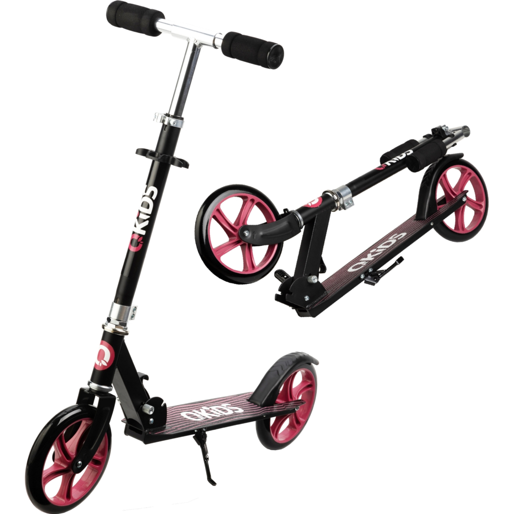 Самокат Qkids Weiss Black/Pink (HUBA00001) - зображення 2