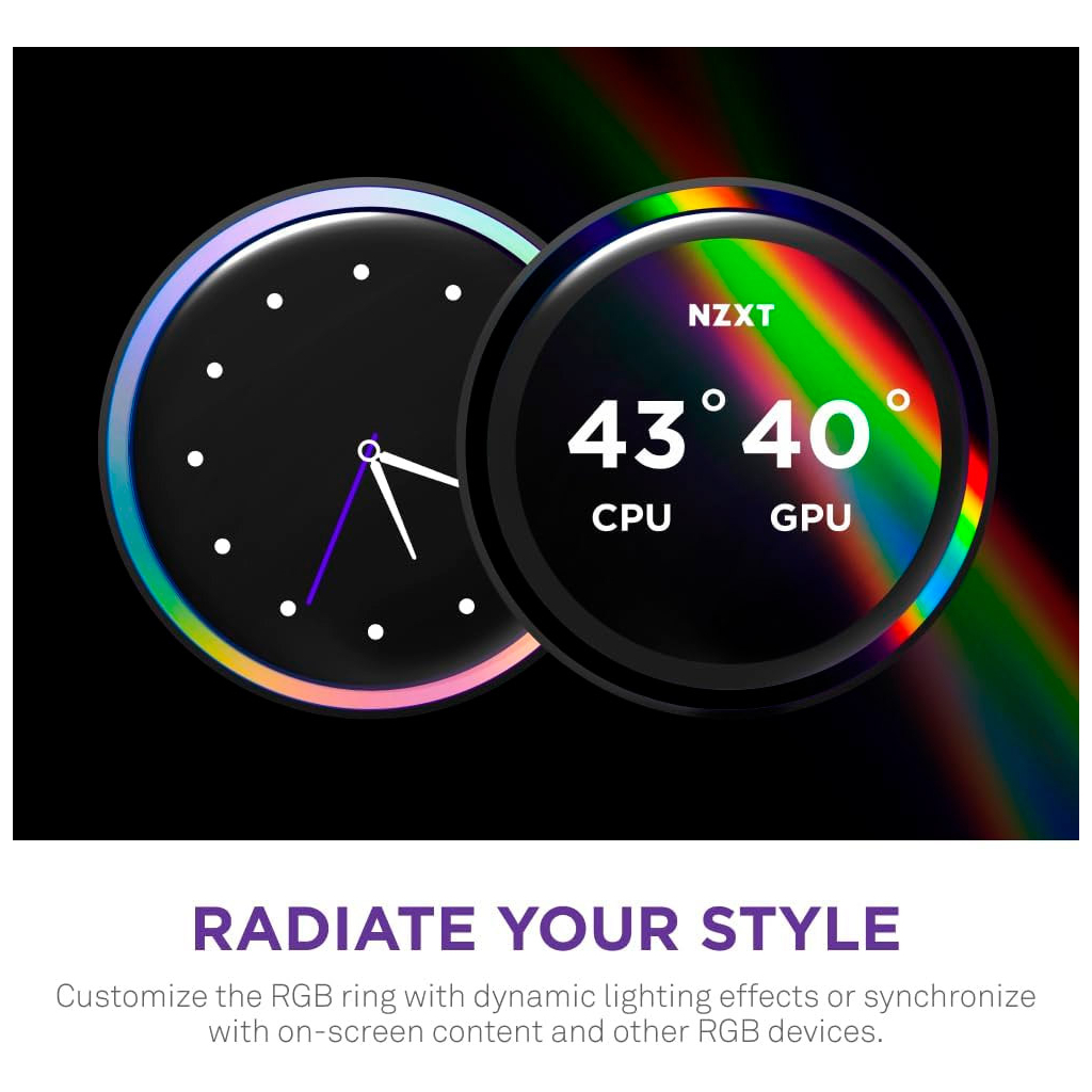 Система рідинного охолодження NZXT Kraken Elite RGB 240mm AIO (RL-KR24E-W2) - изображение 11