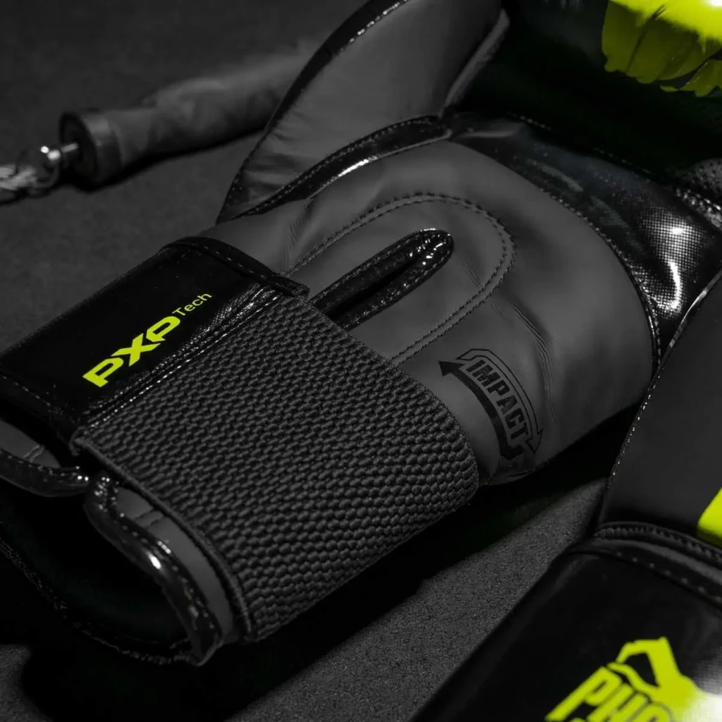 Боксерські рукавички Phantom Apex Elastic Neon Black/Yellow 16 унцій (PHBG2300-16) - зображення 6