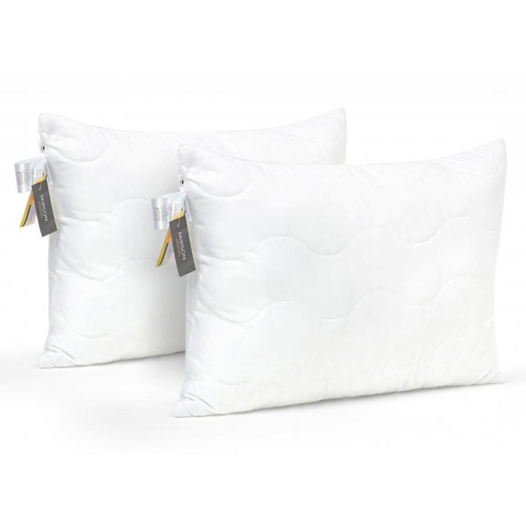 Ковдра MirSon Набір вовняний №1678 Eco Light White 155х215 + 2 подушки (2200002656726) - зображення 5