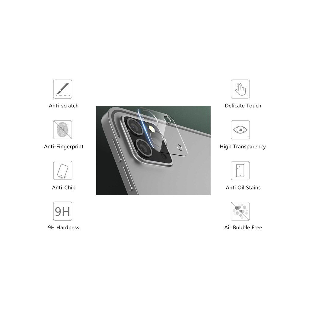 Скло захисне Drobak 3D camera iPad Pro 2021 12,9" (464607) - зображення 2