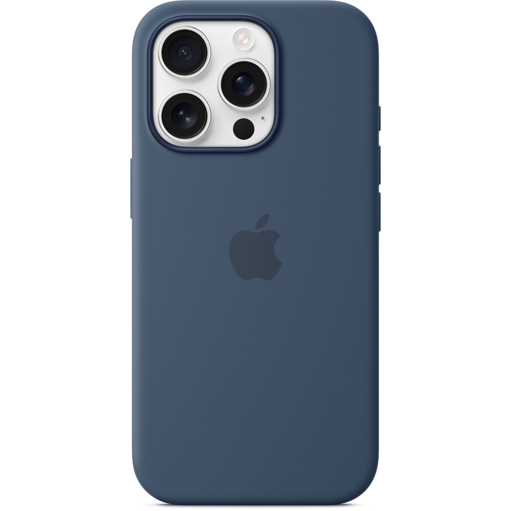 Чохол до мобільного телефона Apple iPhone16 Pro Silicone Case with MagSafe - Denim (MYYK3ZM/A) - зображення 4