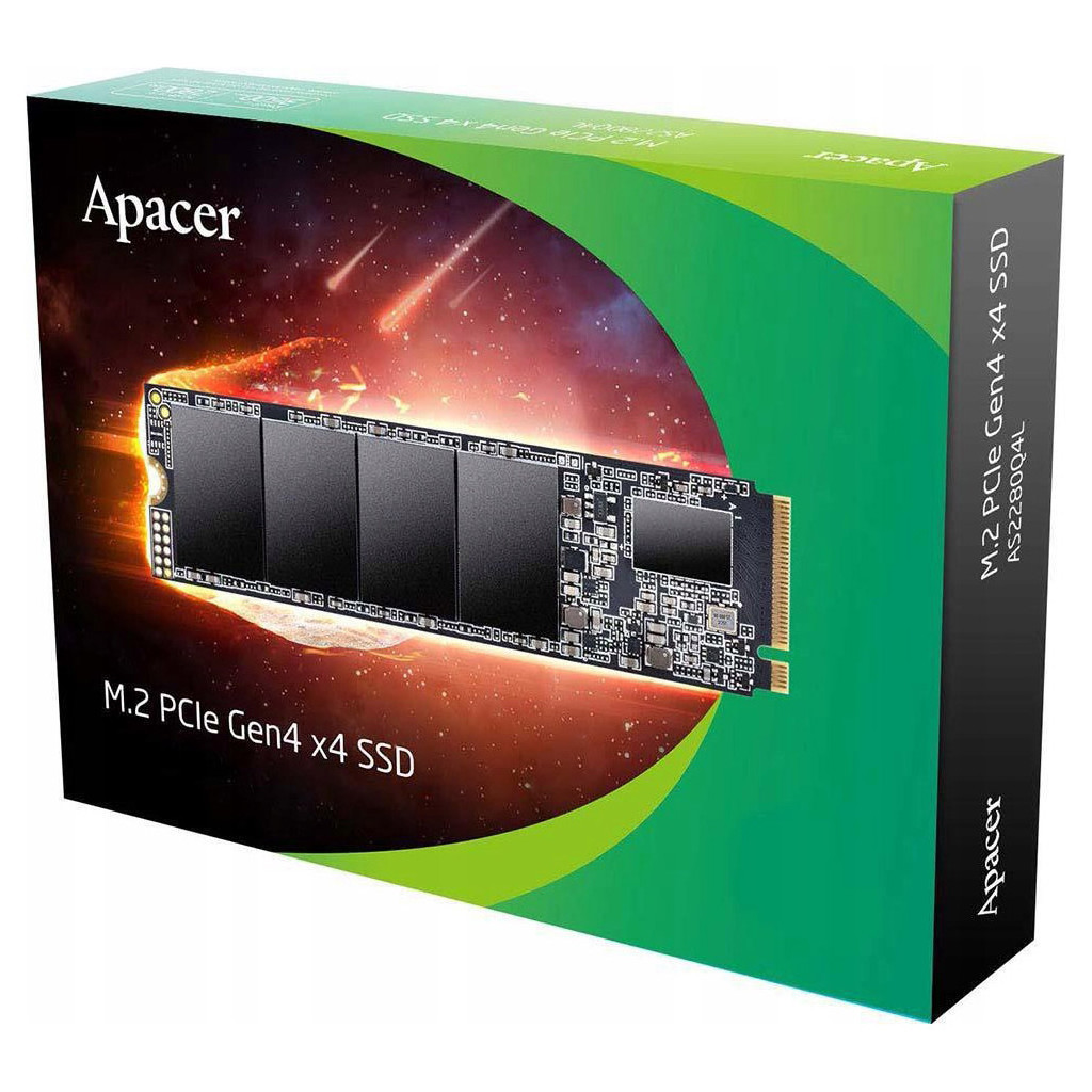 Накопичувач SSD M.2 2280 1TB Apacer (AP1TBAS2280Q4X-1) - зображення 2