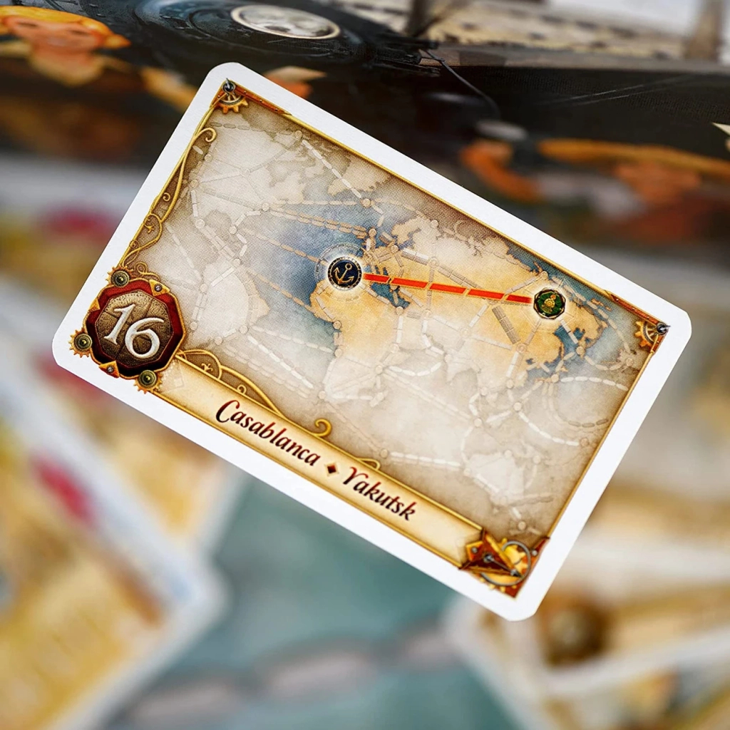 Настільна гра Lord of Boards Квиток на поїзд: Рейки та вітрила (Ticket to Ride: Rails & Sails) українська (LOB2333UA) - зображення 5