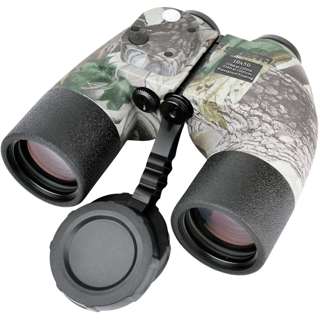 Бінокль Sigeta General 10x50 Camo Floating/Compass/Reticle (65860) - зображення 4