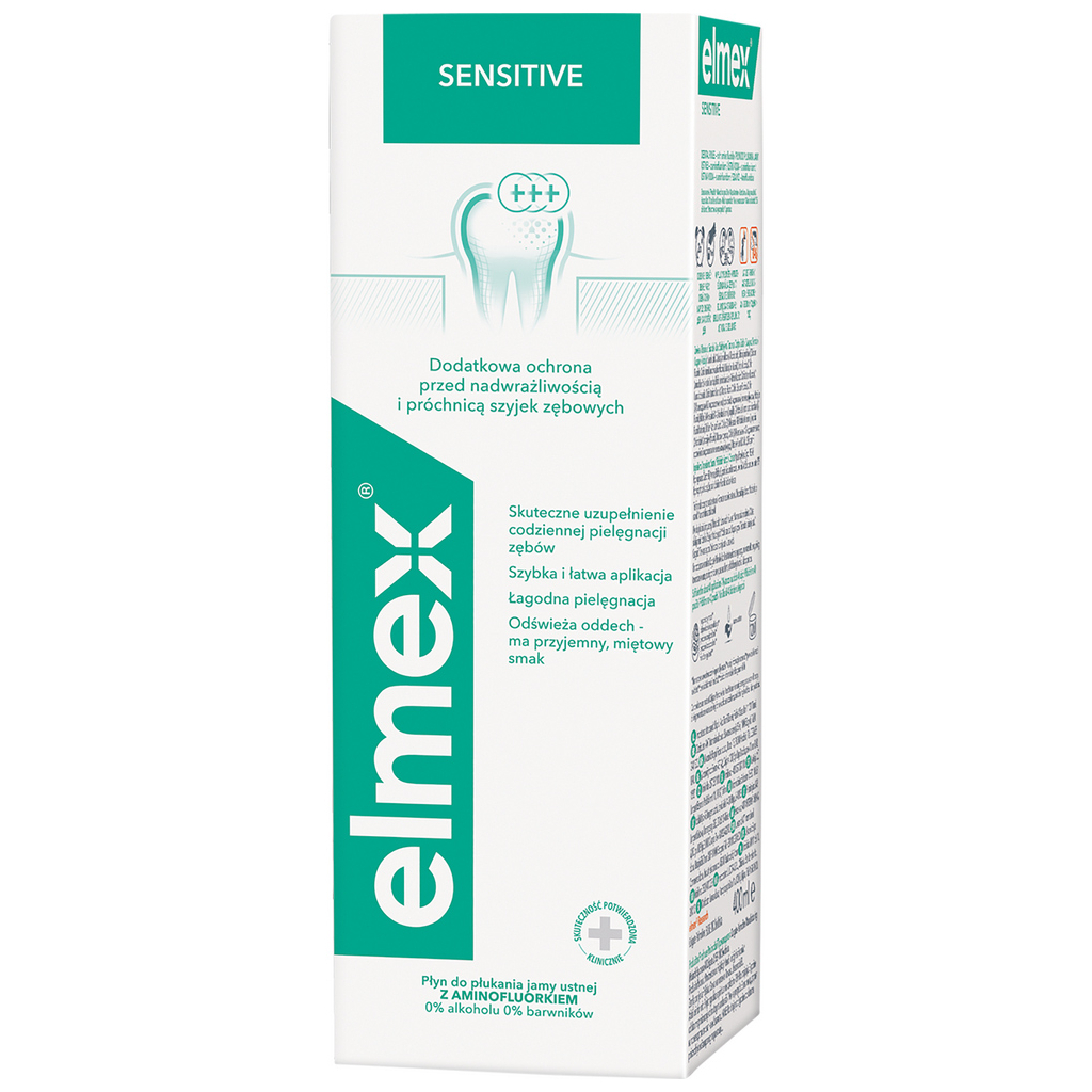 Ополіскувач для порожнини рота Elmex Sensitive Plus 400 мл (7610108065370) - зображення 5