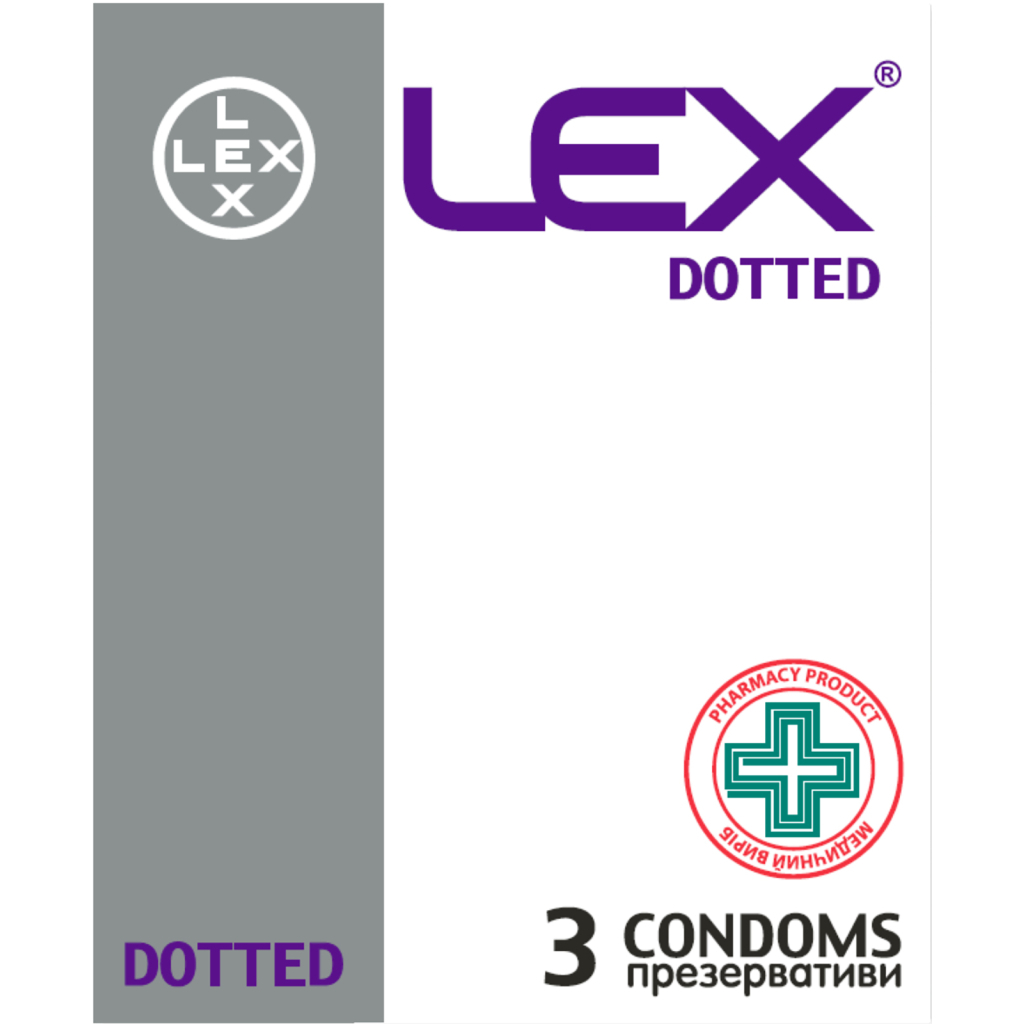 Презервативи Lex Condoms Dotted 3 шт. (4820144771620) - зображення 1