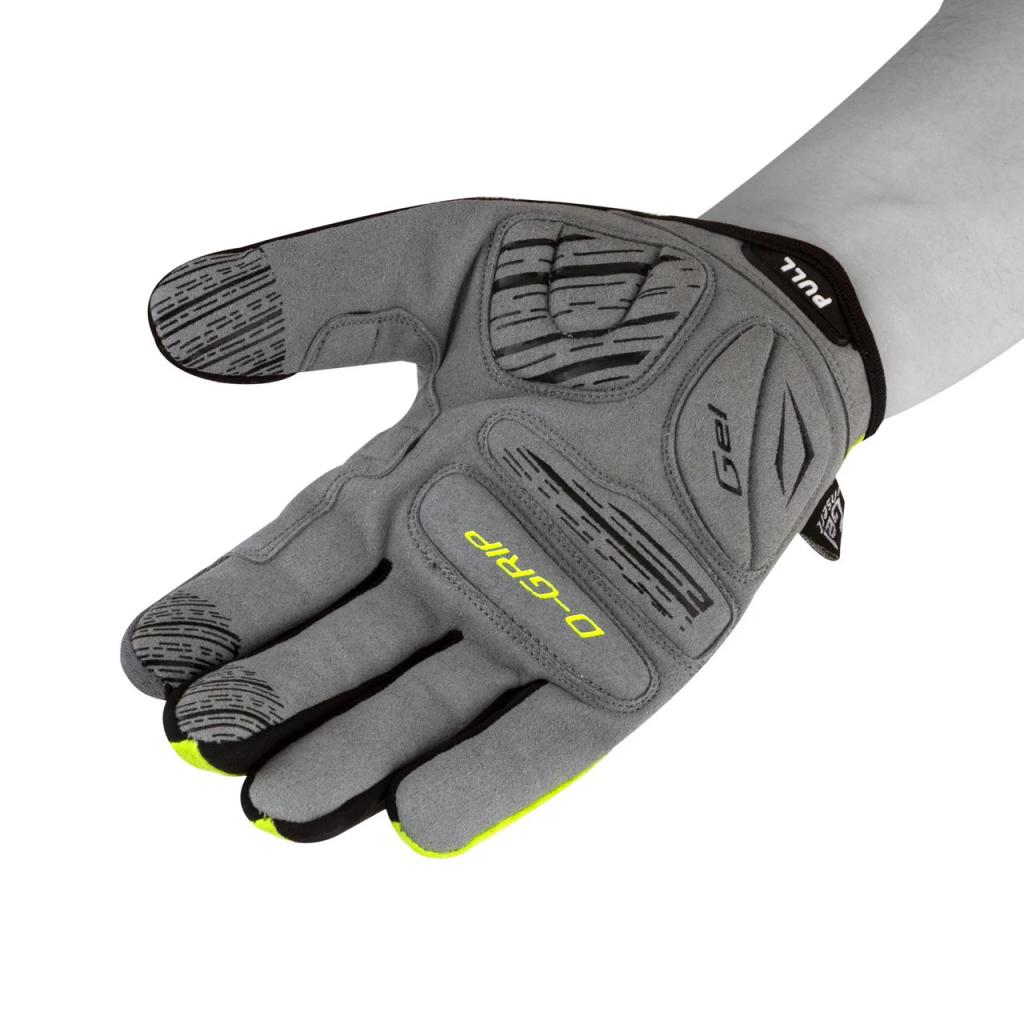 Велорукавиці PowerPlay 6551 Green/Grey XL (6551_XL_Green) - зображення 3