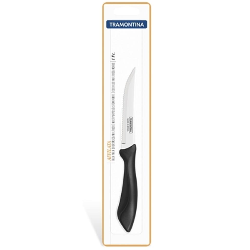 Кухонний ніж Tramontina Affilata Steak 127 мм Black (23651/105) - зображення 2