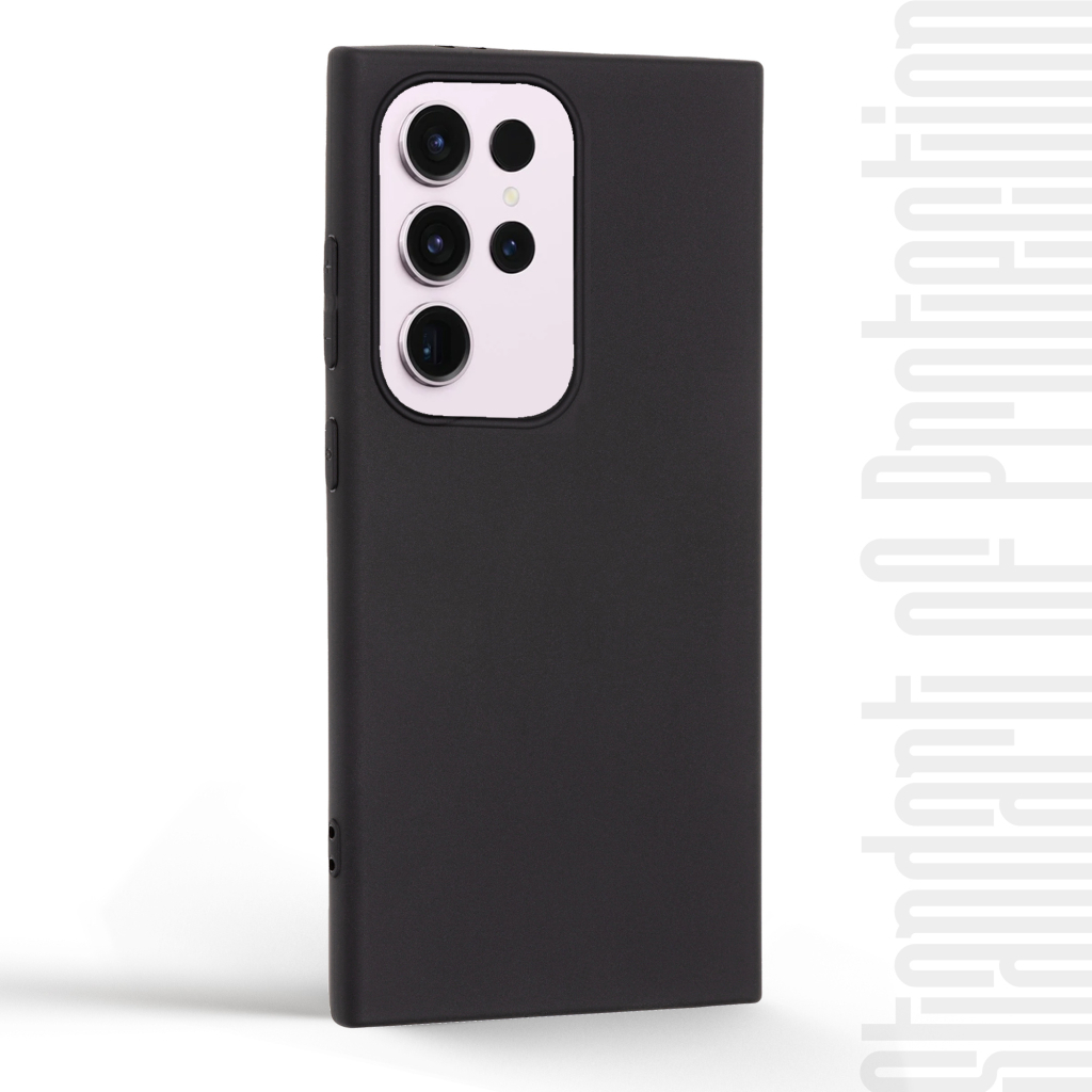 Чохол до мобільного телефона Armorstandart Matte Slim Fit Samsung S23 Ultra Black (ARM87329) - зображення 2