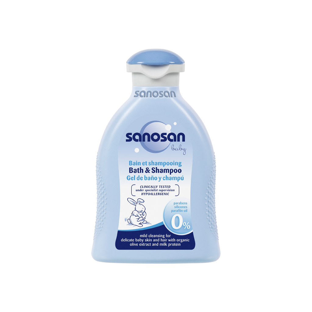 Дитячий шампунь Sanosan 2 в 1 200 мл (4003583190270) - зображення 1