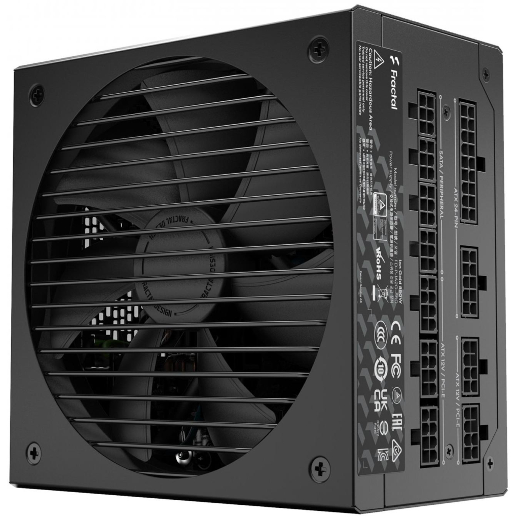 Блок живлення Fractal Design 850W Ion Gold (FD-P-IA2G-850-EU) - зображення 2