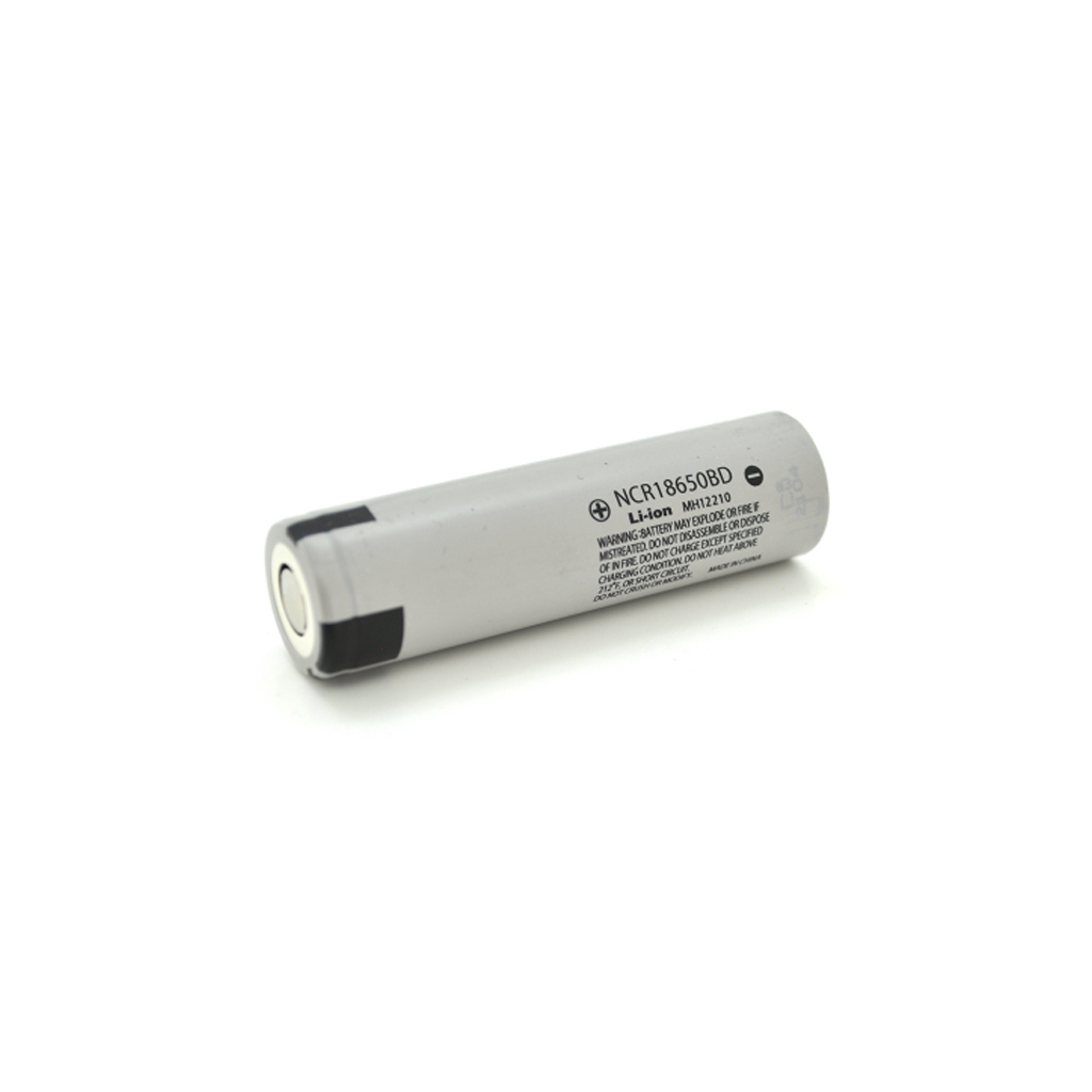 Акумулятор Panasonic 18650 Li-Ion NCR18650BD TipTop, 3200mAh, 10A, 4.2/3.6/2.5V, gray (NCR18650BD) - зображення 1