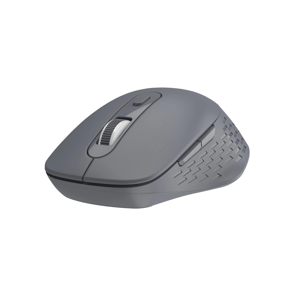 Мишка OfficePro M230G Silent Click Wireless/Bluetooth Gray - зображення 1