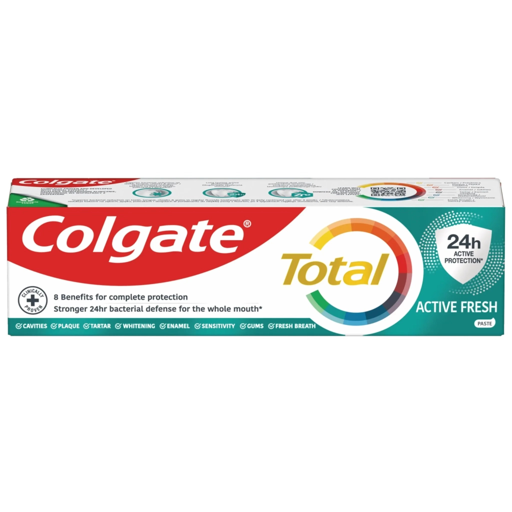 Зубна паста Colgate Total Active Fresh 125 мл (8714789710624) - зображення 4