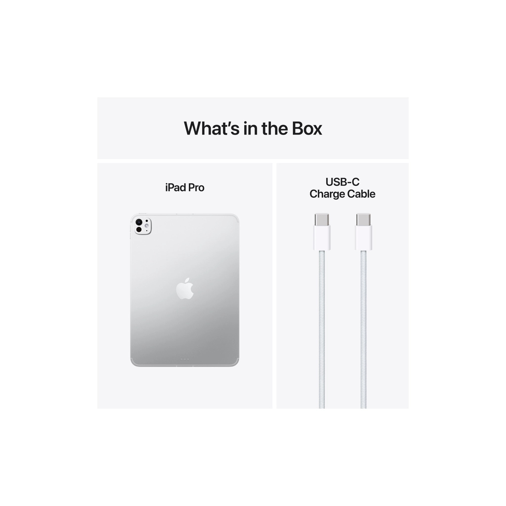 Планшет Apple iPad Pro 11" M5 Wi‑Fi + Cellular 256GB with standard glass - Silver (ME2P4TY/A) - зображення 9