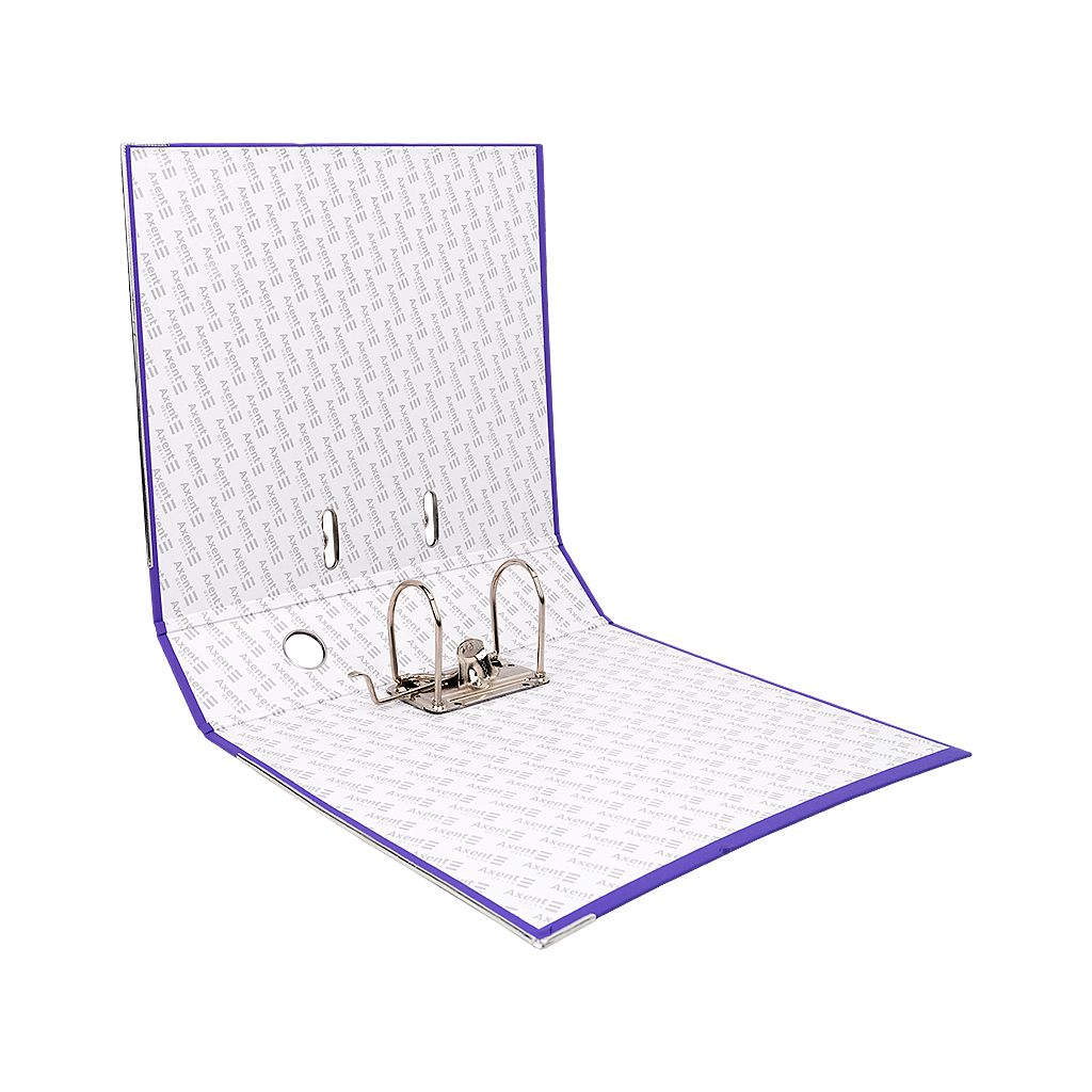 Папка - реєстратор Axent А 4 PP 7,5 cм, зібрана, фіолетова (D1714-11C) - зображення 2