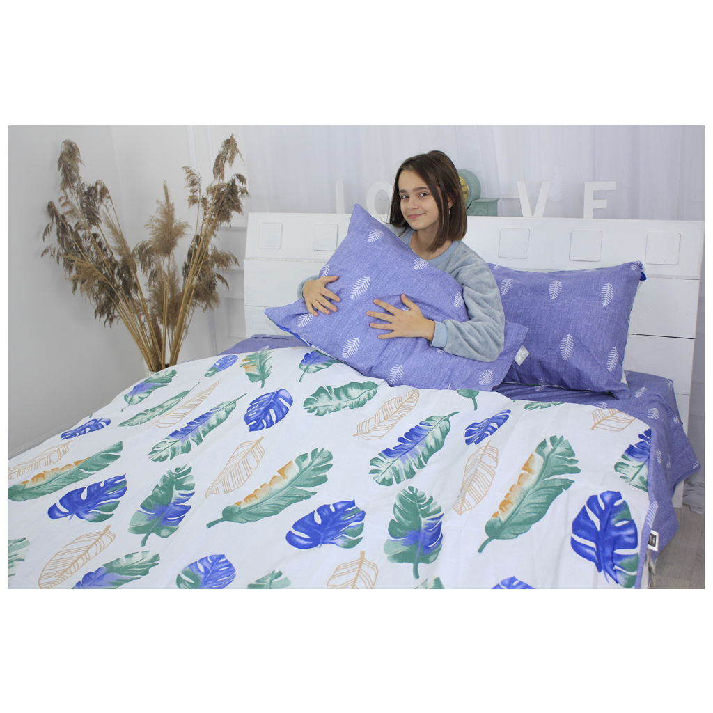 Постільна білизна MirSon Бязь Premium 17-0274 Seaweed Сімейна 160x220 (2200002111973) - изображение 4