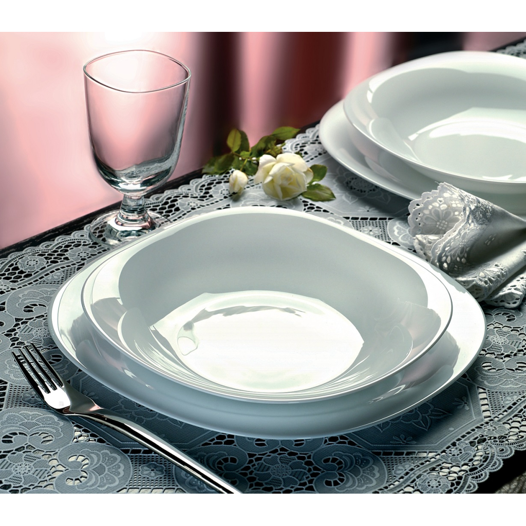 Тарілка Bormioli Rocco Parma 23 x 23 см Супова (498870F27321990) - зображення 7