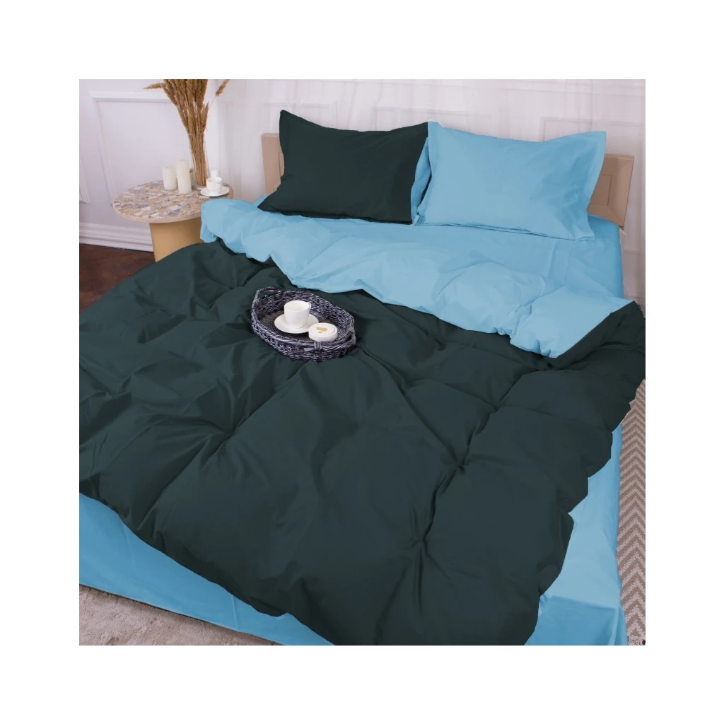 Постільна білизна MirSon Poplin Line 067 + 091 Margie 110x140 (2200006277583) - зображення 1