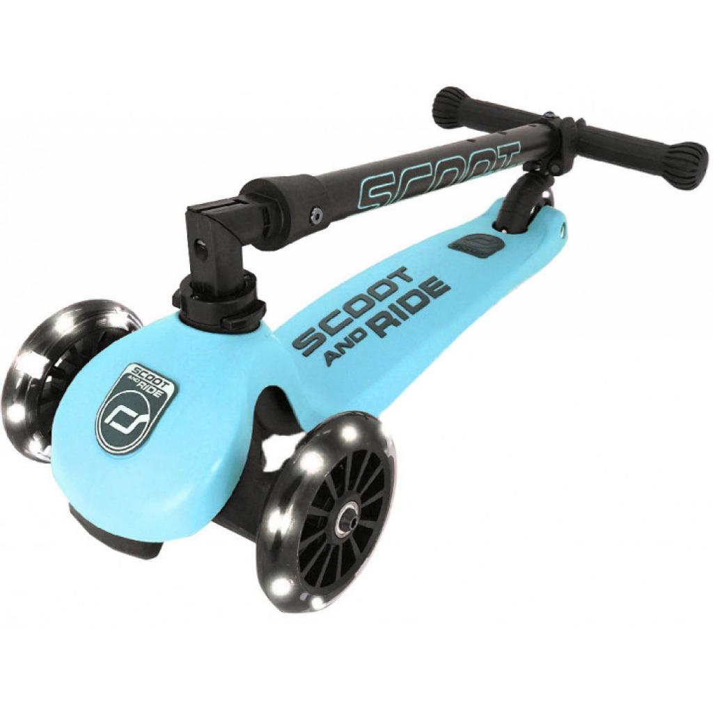 Самокат Scoot&Ride Highwaykick-3 LED лохина (SR-160630-BLUEBERRY) - зображення 3
