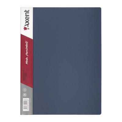 Папка з файлами Axent 10 sheet protectors, gray (1010-03-А) - зображення 1