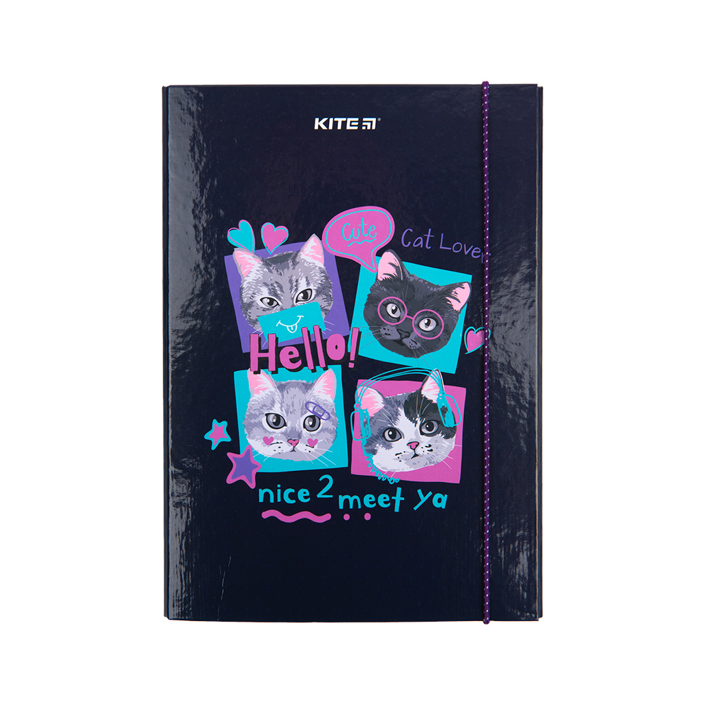 Папка для зошитів Kite В5 на гумці So Sweet, картон (K23-210-1) - зображення 2