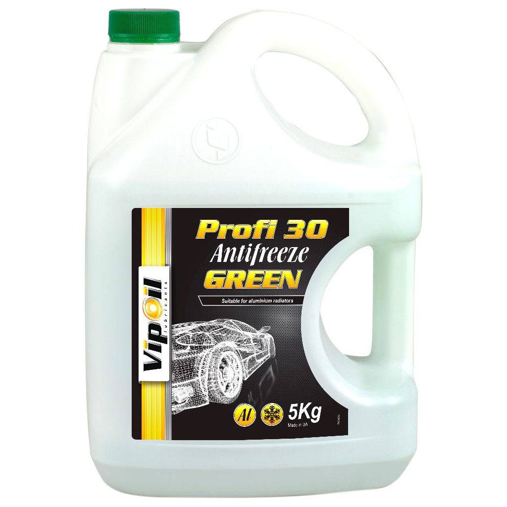 Антифриз VIPOIL Profi 30 Green 5кг (701393) - зображення 1