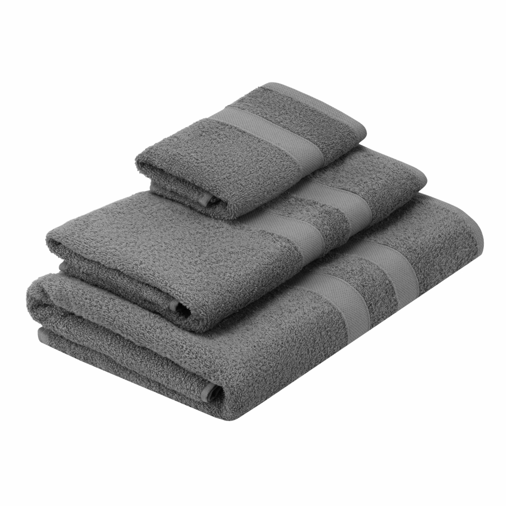 Рушник Ardesto Splendid 100% бавовна, сірий 30х50 см (ART2330GR) - зображення 4