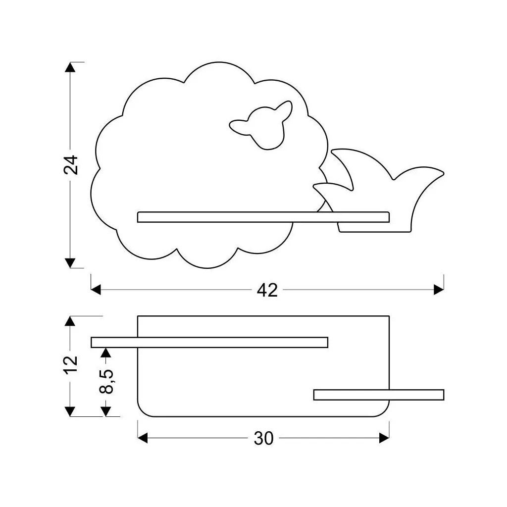 Світильник Candellux SHEEP (21-85146) - изображение 2