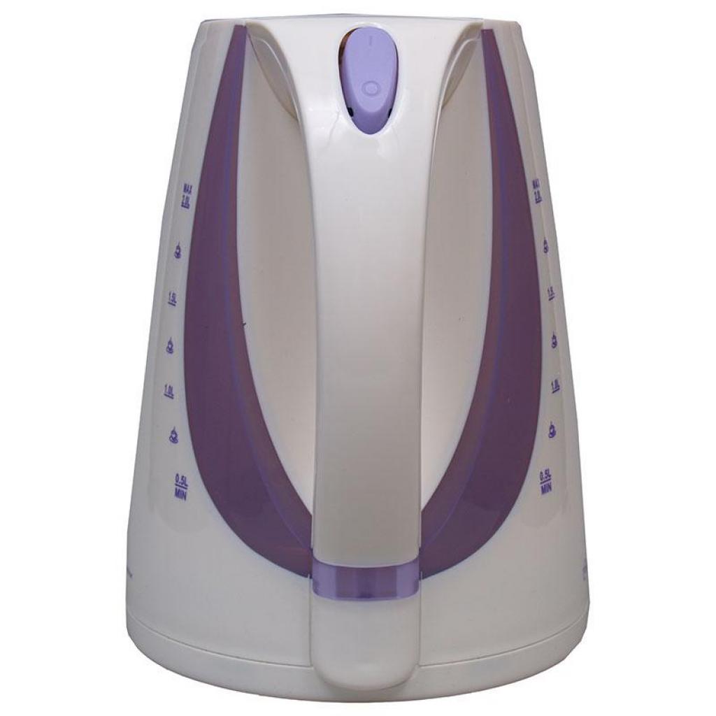 Електрочайник First без ПДВ FA-5428-2 beige/purple - зображення 3