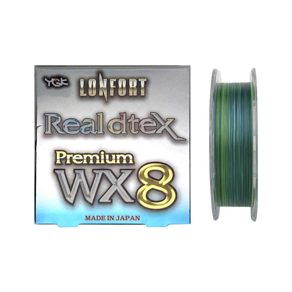 Шнур YGK Lonfort Real DTex X8 90m Multi Color 0.3/9lb (5545.02.80) - зображення 1