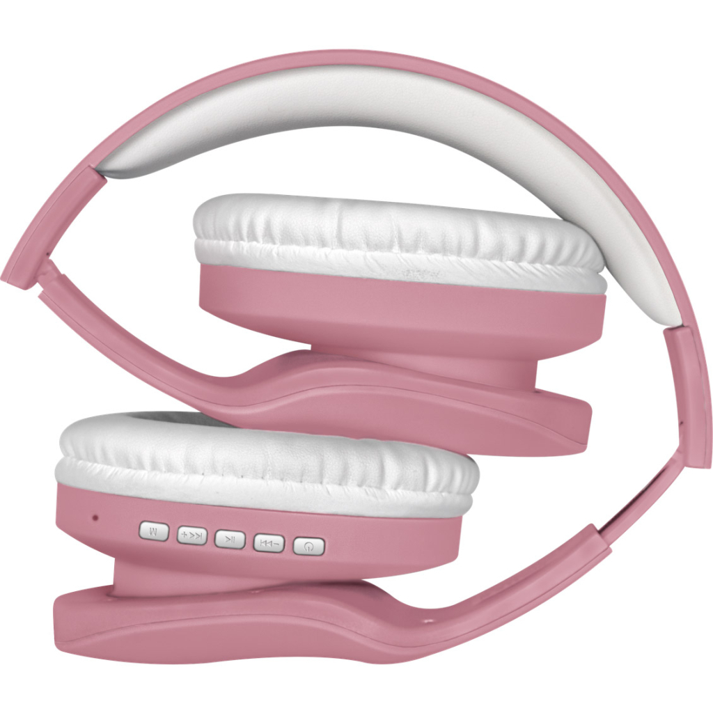 Навушники Defender FreeMotion B525 Bluetooth Pink-White (63528) - зображення 4