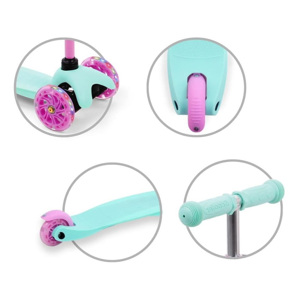 Самокат Kidwell Uno Mint (5901130080014) - зображення 7