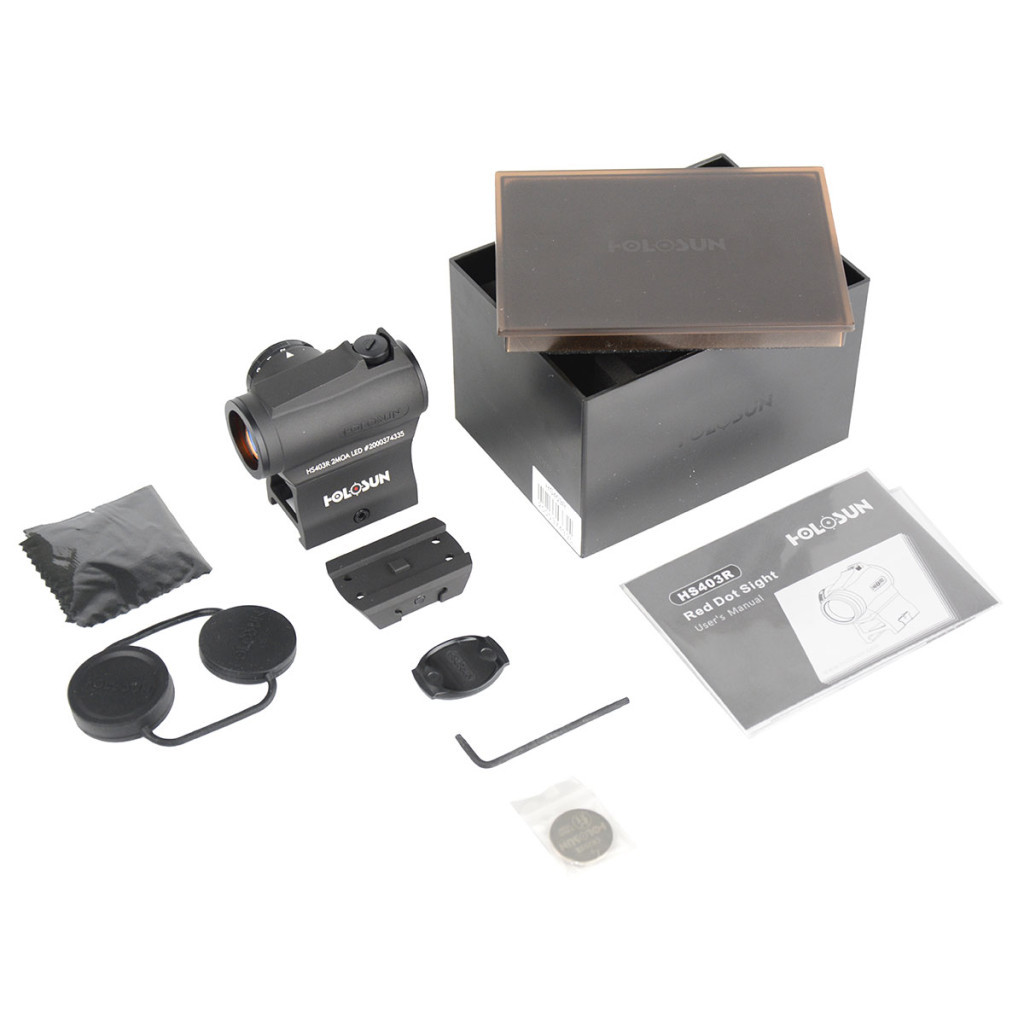 Коліматорний приціл Holosun HE403R-GD (747028) - зображення 5