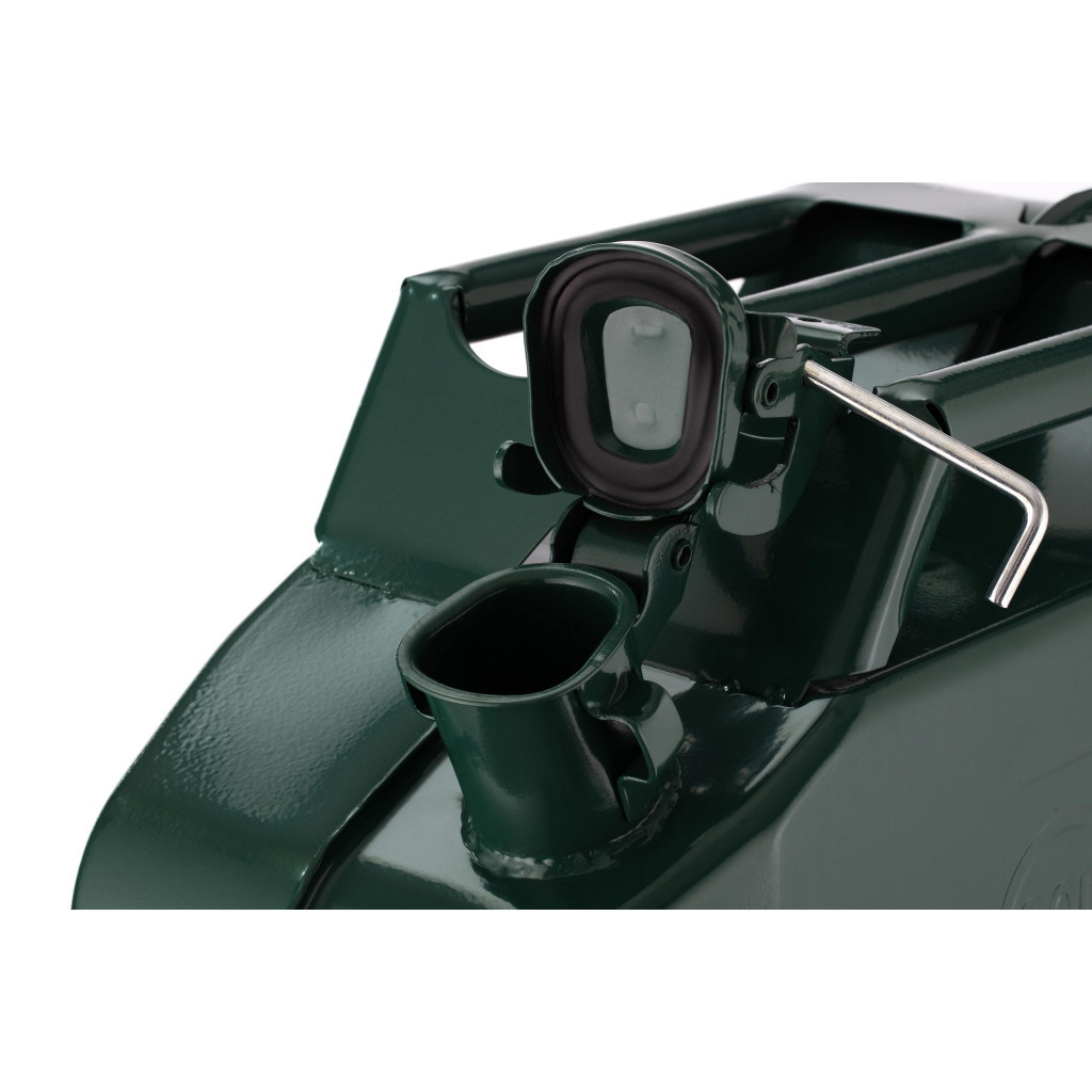 Каністра автомобільна 2E 20л, метал, 0.8мм, зелений (2E-JCM20V) - зображення 7