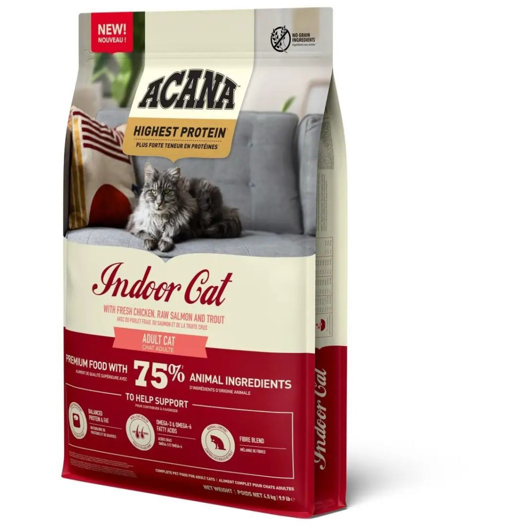 Сухий корм для кішок ACANA Highest Protein Indoor 4.5 кг (0064992723989) - зображення 3