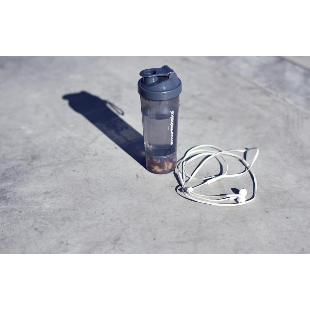 Шейкер спортивний SmartShake Slim 500ml Gray (10252901) - зображення 10